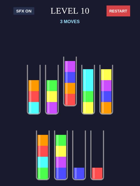 Color Sort Tubes